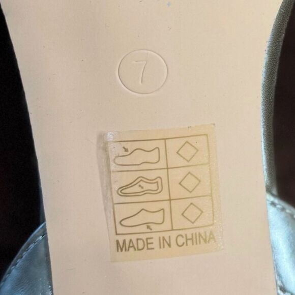 LULLASONG Ankle Strappy Heeled Sandals, Size 7 - Picture 10 of 13